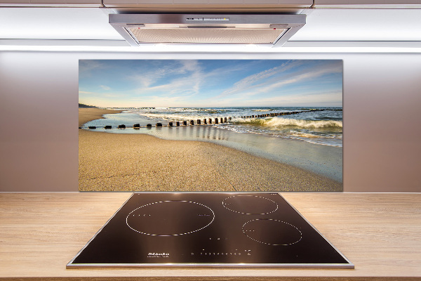 Keuken achterwand Strand aan de Oostzee