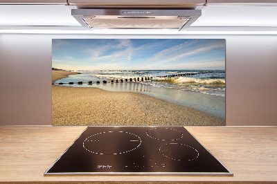 Keuken achterwand Strand aan de Oostzee