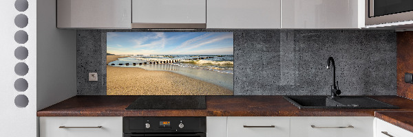 Keuken achterwand Strand aan de Oostzee