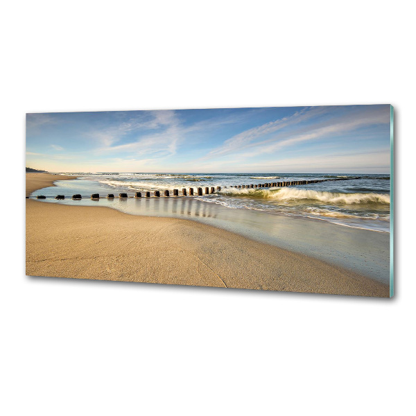 Panel lacobel Plaża nad Bałtykiem