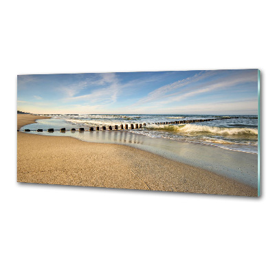 Panel lacobel Plaża nad Bałtykiem