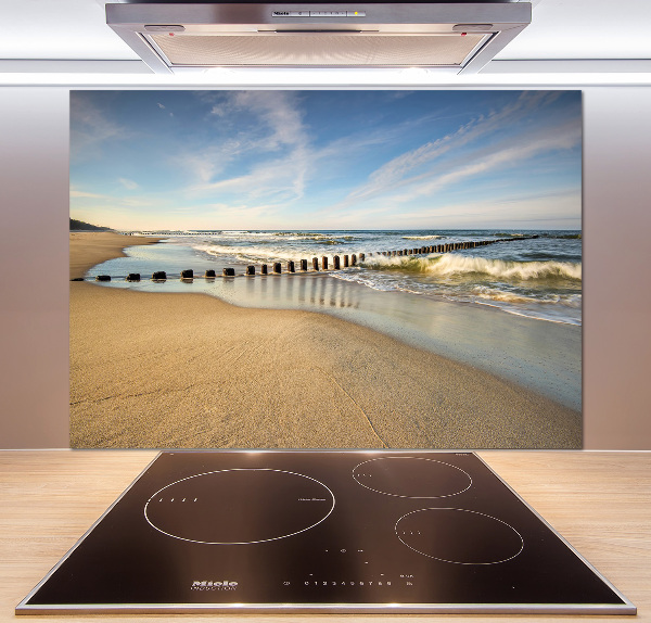 Keuken achterwand Strand aan de Oostzee