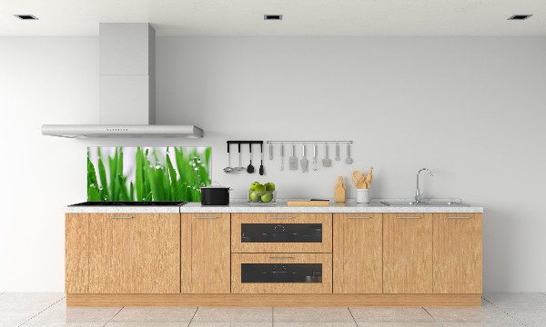 Achterwand keuken grassprieten