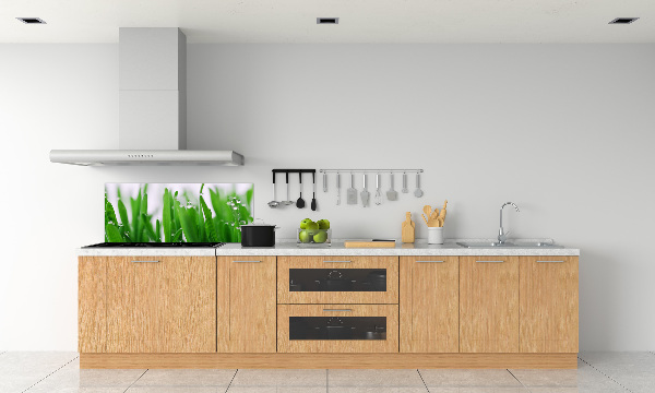 Achterwand keuken grassprieten
