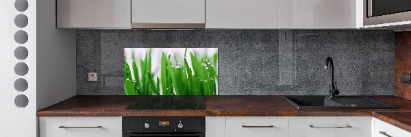 Achterwand keuken grassprieten