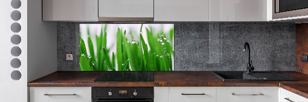 Achterwand keuken grassprieten