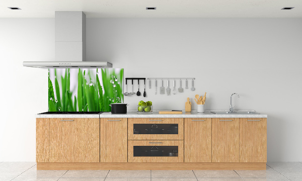 Achterwand keuken grassprieten