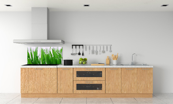Achterwand keuken grassprieten