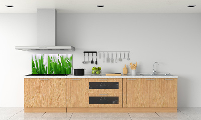 Achterwand keuken grassprieten