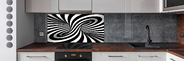 Achterwand keuken Abstracte wervel