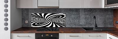 Achterwand keuken Abstracte wervel