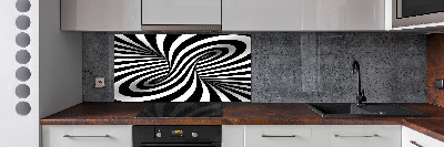 Achterwand keuken Abstracte wervel