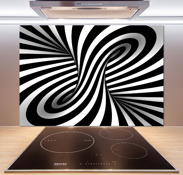 Achterwand keuken Abstracte wervel