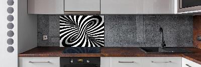 Achterwand keuken Abstracte wervel