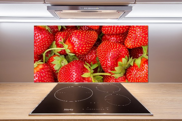 Keuken achterwand Aardbeien