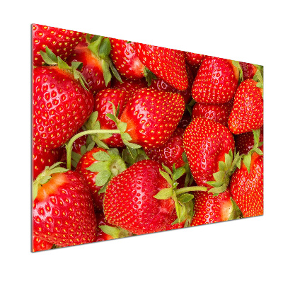 Keuken achterwand Aardbeien