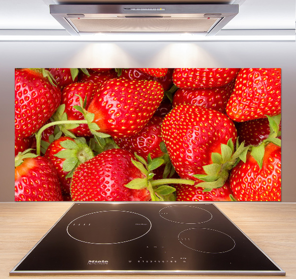 Keuken achterwand Aardbeien
