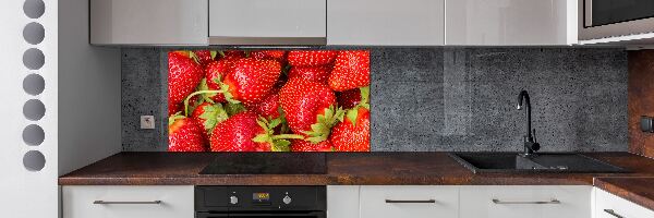 Keuken achterwand Aardbeien