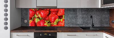 Keuken achterwand Aardbeien