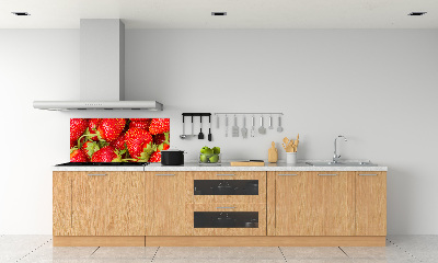 Keuken achterwand Aardbeien