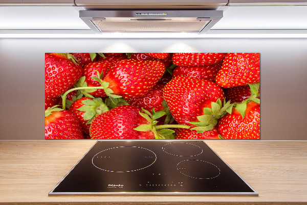 Keuken achterwand Aardbeien