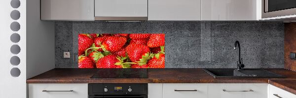 Keuken achterwand Aardbeien