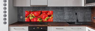 Keuken achterwand Aardbeien