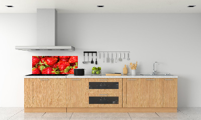 Keuken achterwand Aardbeien