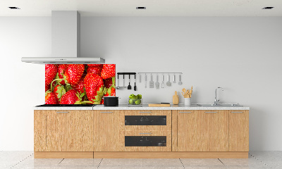 Keuken achterwand Aardbeien