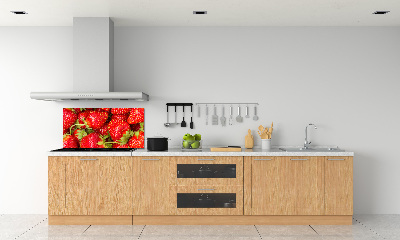 Keuken achterwand Aardbeien