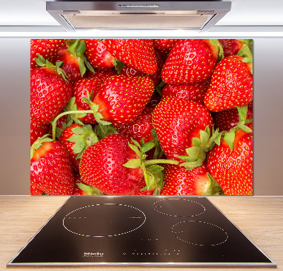 Keuken achterwand Aardbeien