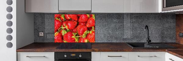 Keuken achterwand Aardbeien