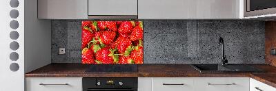 Keuken achterwand Aardbeien