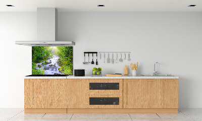 Panel dekor szkło Górska rzeka