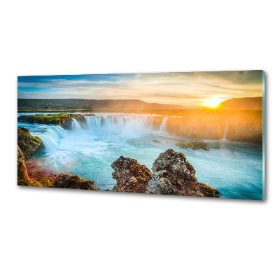 Panel między meble w kuchni Wodospad