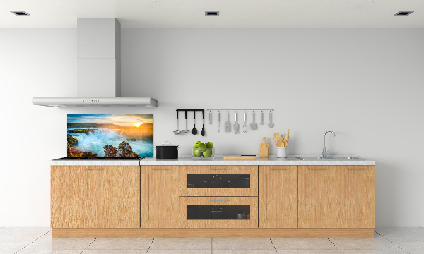 Achterwand keuken Waterval