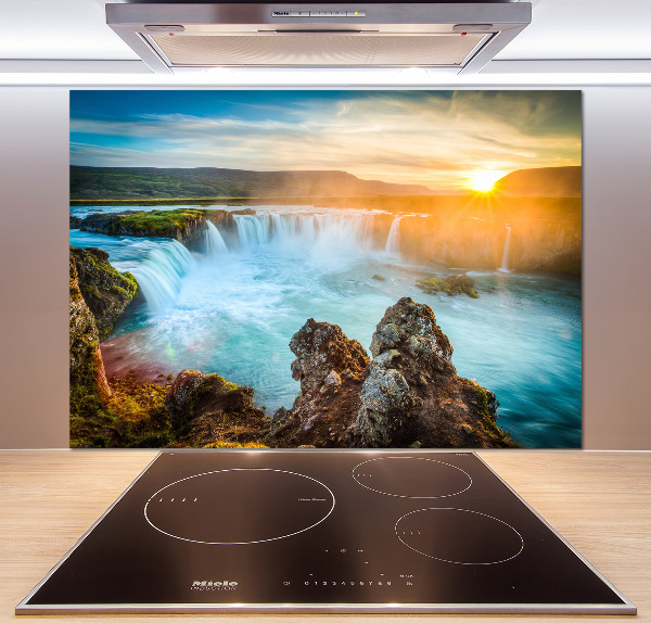 Achterwand keuken Waterval