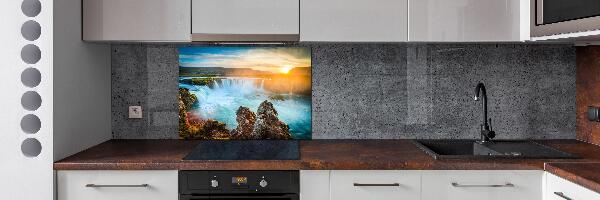Achterwand keuken Waterval
