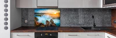 Achterwand keuken Waterval