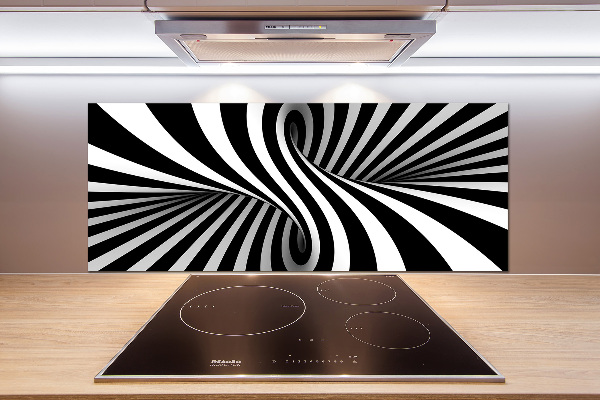 Spatscherm keuken Abstracte wervel