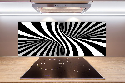 Spatscherm keuken Abstracte wervel