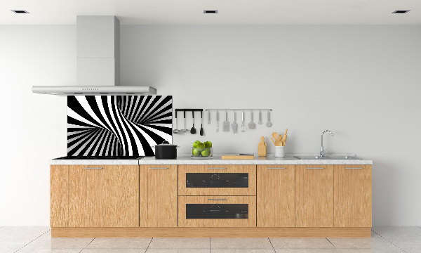 Spatscherm keuken Abstracte wervel