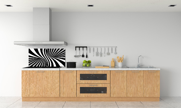 Spatscherm keuken Abstracte wervel