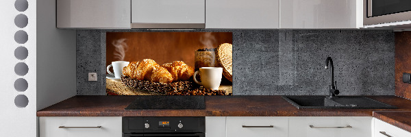 Glazen achterwand keuken Ontbijt