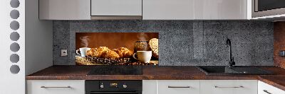 Glazen achterwand keuken Ontbijt