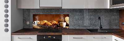 Panel między meble w kuchni Śniadanie