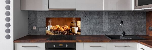 Glazen achterwand keuken Ontbijt