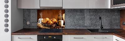 Glazen achterwand keuken Ontbijt