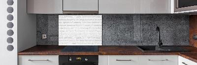 Keuken achterwand Bakstenen muur