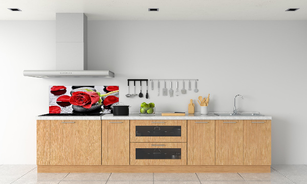 Keuken achterwand Rode roos